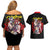 High School DXD Couples Matching Off Shoulder Short Dress and Hawaiian Shirt Anime Style