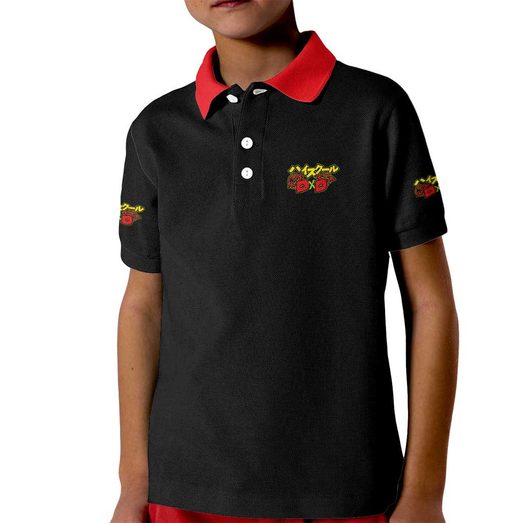 High School DXD Kid Polo Shirt Anime Style