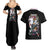 Arrancar Invasion Bleach Couples Matching Summer Maxi Dress and Hawaiian Shirt Japan Anime Style