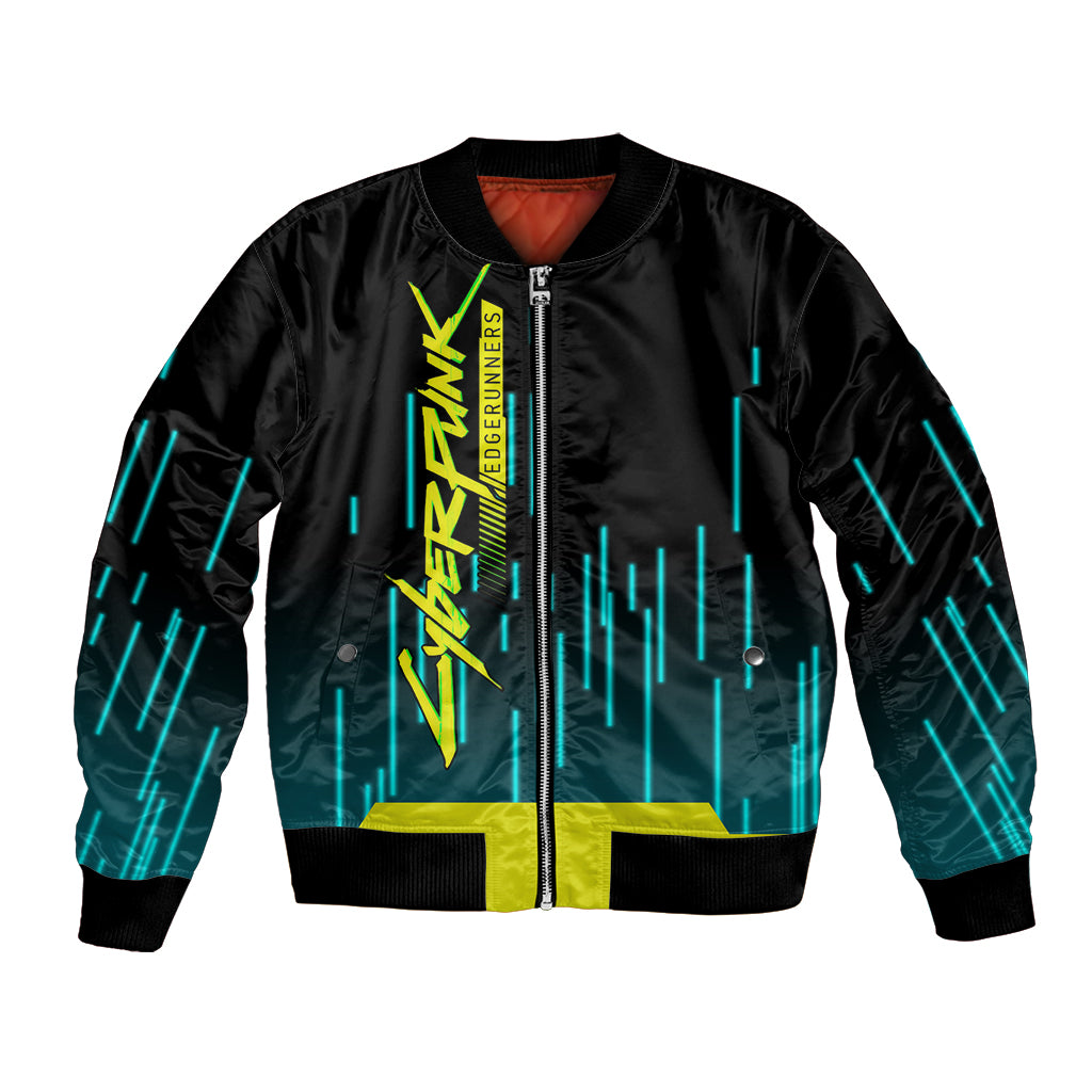 Cyberpunk Lucy Bomber Jacket