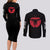 Ryuk Couples Matching Long Sleeve Bodycon Dress and Long Sleeve Button Shirt Death Note