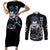 Ryuk Couples Matching Short Sleeve Bodycon Dress and Long Sleeve Button Shirt Death Note