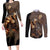 Armored Titan Couples Matching Long Sleeve Bodycon Dress and Long Sleeve Button Shirt Attack On Titan