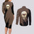 Armored Titan Couples Matching Long Sleeve Bodycon Dress and Long Sleeve Button Shirt Attack On Titan