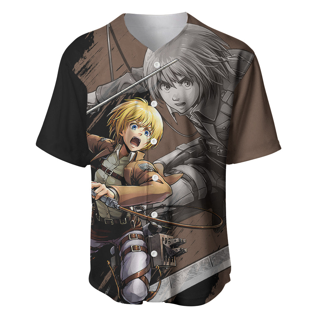 Armin Arler Baseball Jersey Attack On Titan