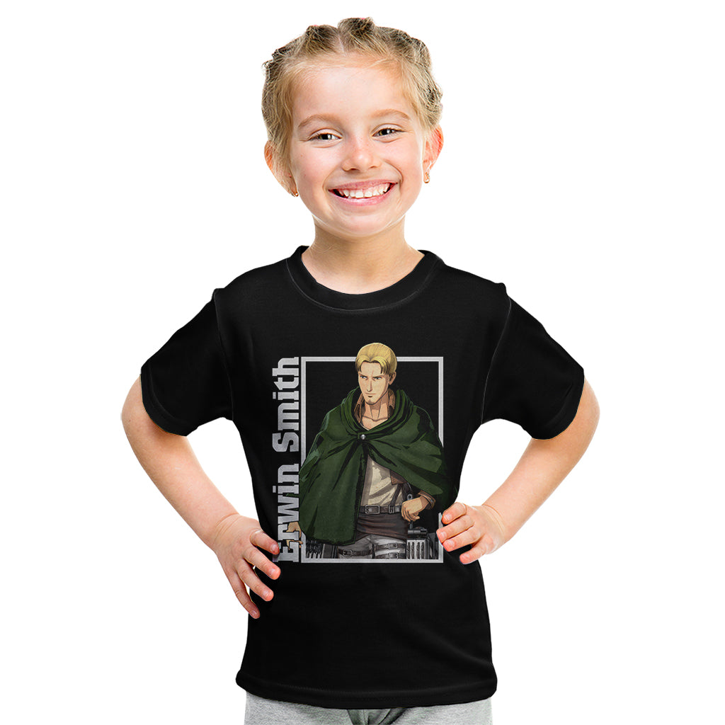 Erwin Smith Kid T Shirt Attack On Titan