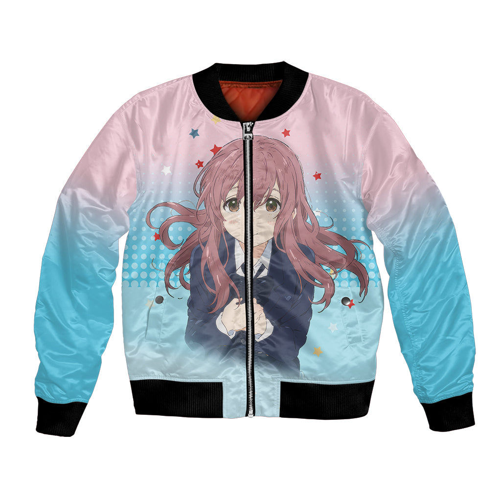 Nishimiya Shouko Bomber Jacket A Slient Voice