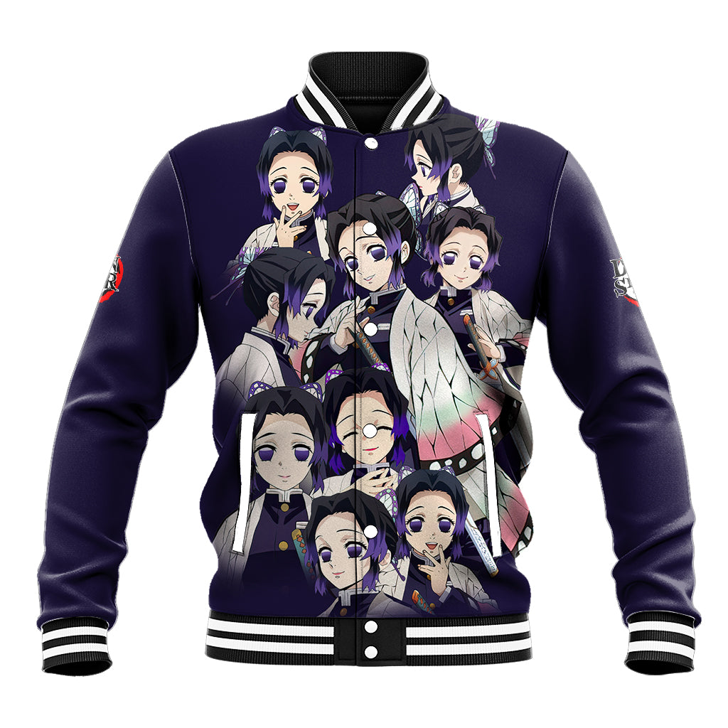 Shinobu Kocho Demon Slayer Baseball Jacket Anime Style