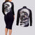 Kalluto Zoldyck Phantom Troupe Hunter X Hunter Couples Matching Long Sleeve Bodycon Dress and Long Sleeve Button Shirt Anime Style