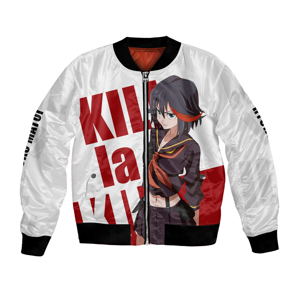 Ryuko Matoi Kill La Kill Bomber Jacket Anime Style