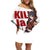 Ryuko Matoi Kill La Kill Off Shoulder Short Dress Anime Style