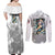 Tengen Uzui - Demon Slayer Couples Matching Off Shoulder Maxi Dress and Long Sleeve Button Shirt Anime Style