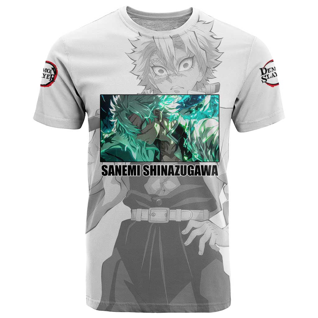 Sanemi Shinazugawa - Demon Slayer T Shirt Anime Style