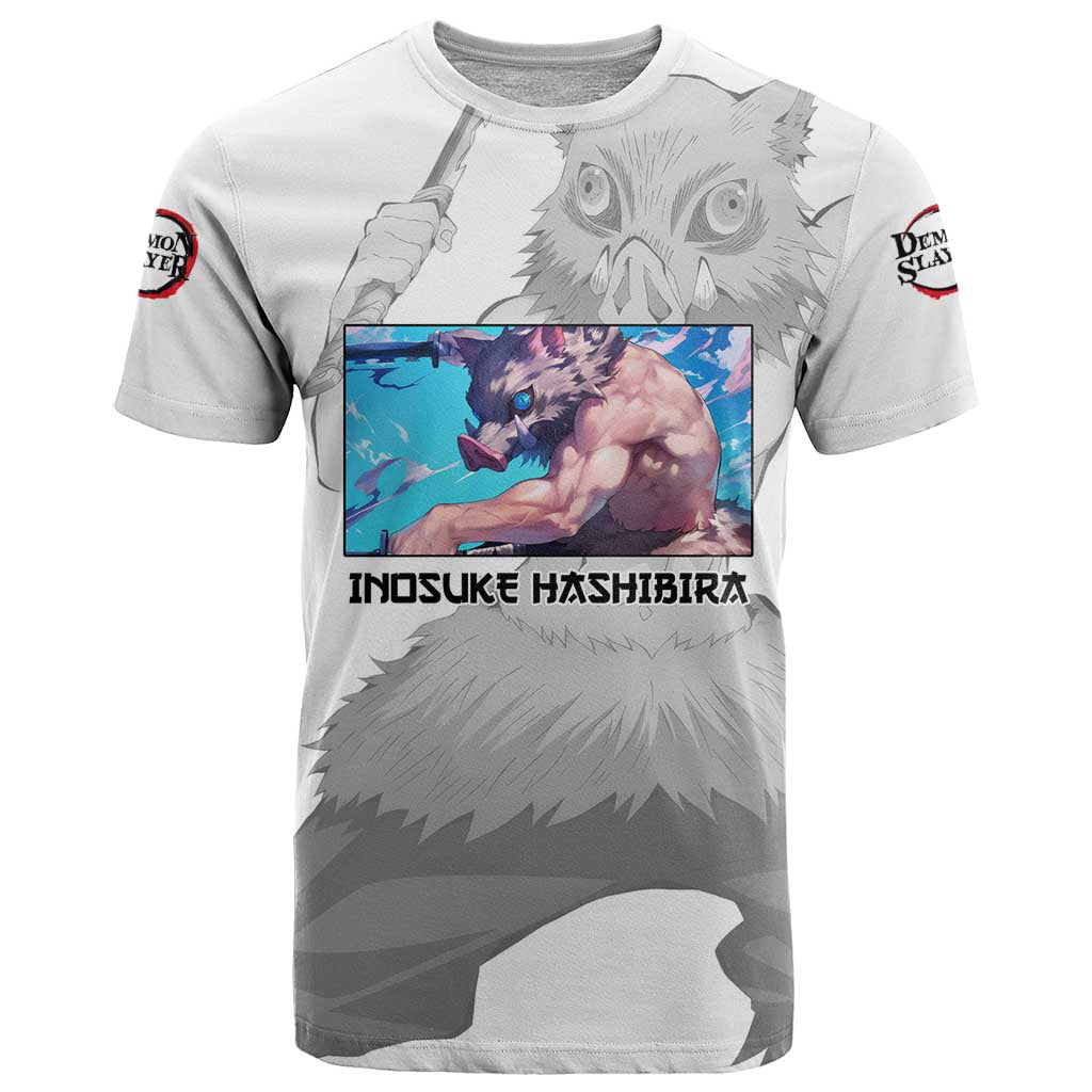 Hahibira Inosuke - Demon Slayer T Shirt Anime Style