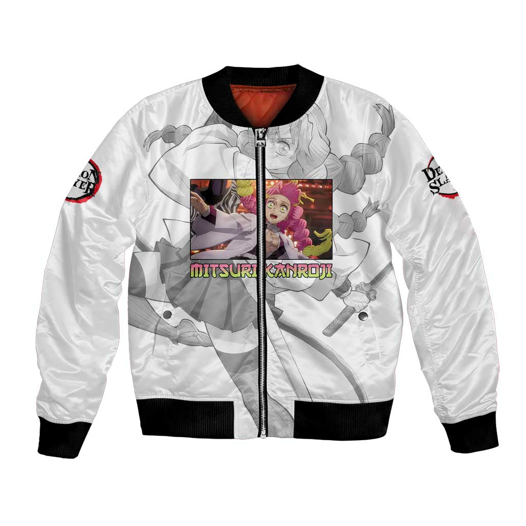 Mitsuri Kanroji - Demon Slayer Bomber Jacket Anime Style