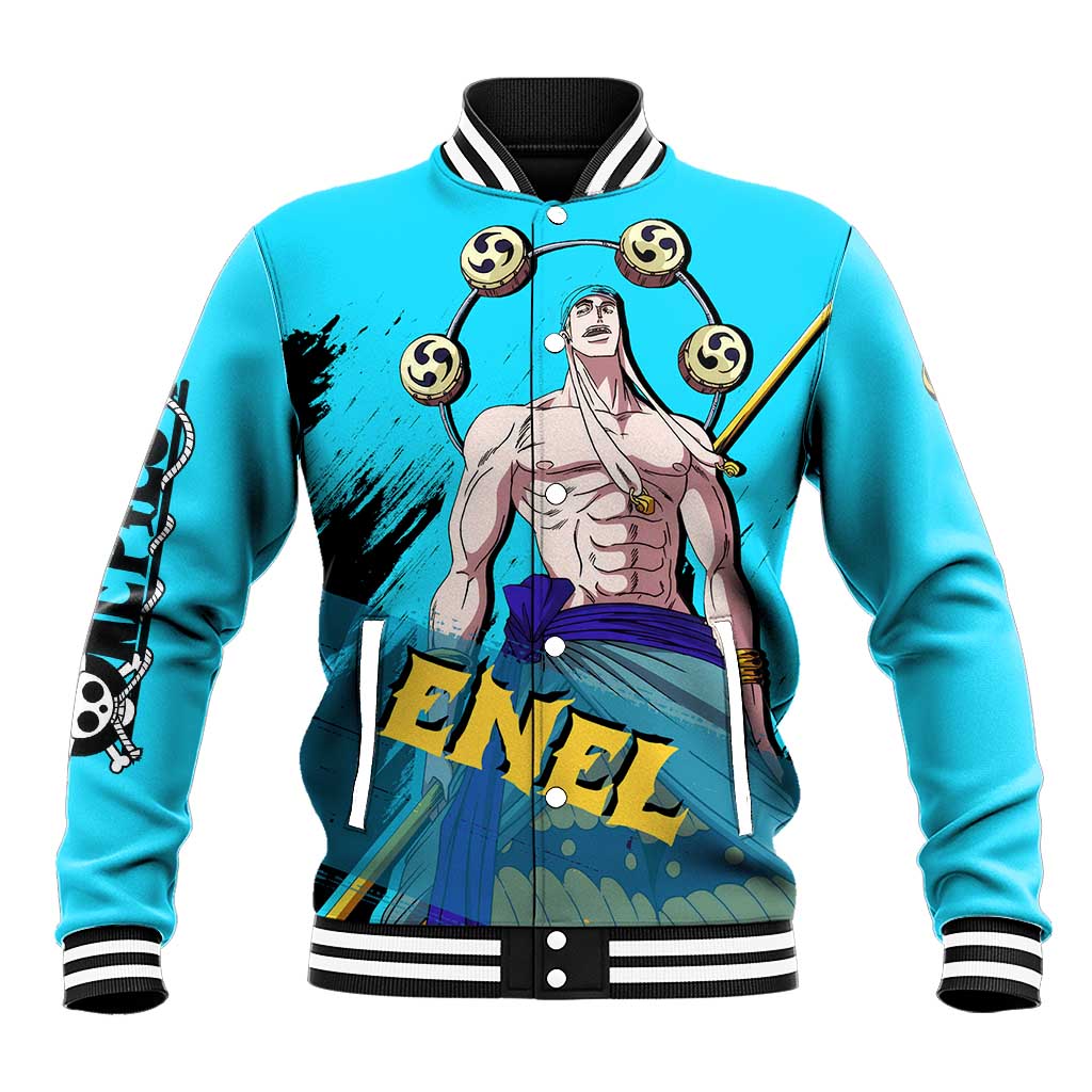 Enel - One Piece Baseball Jacket Anime Style