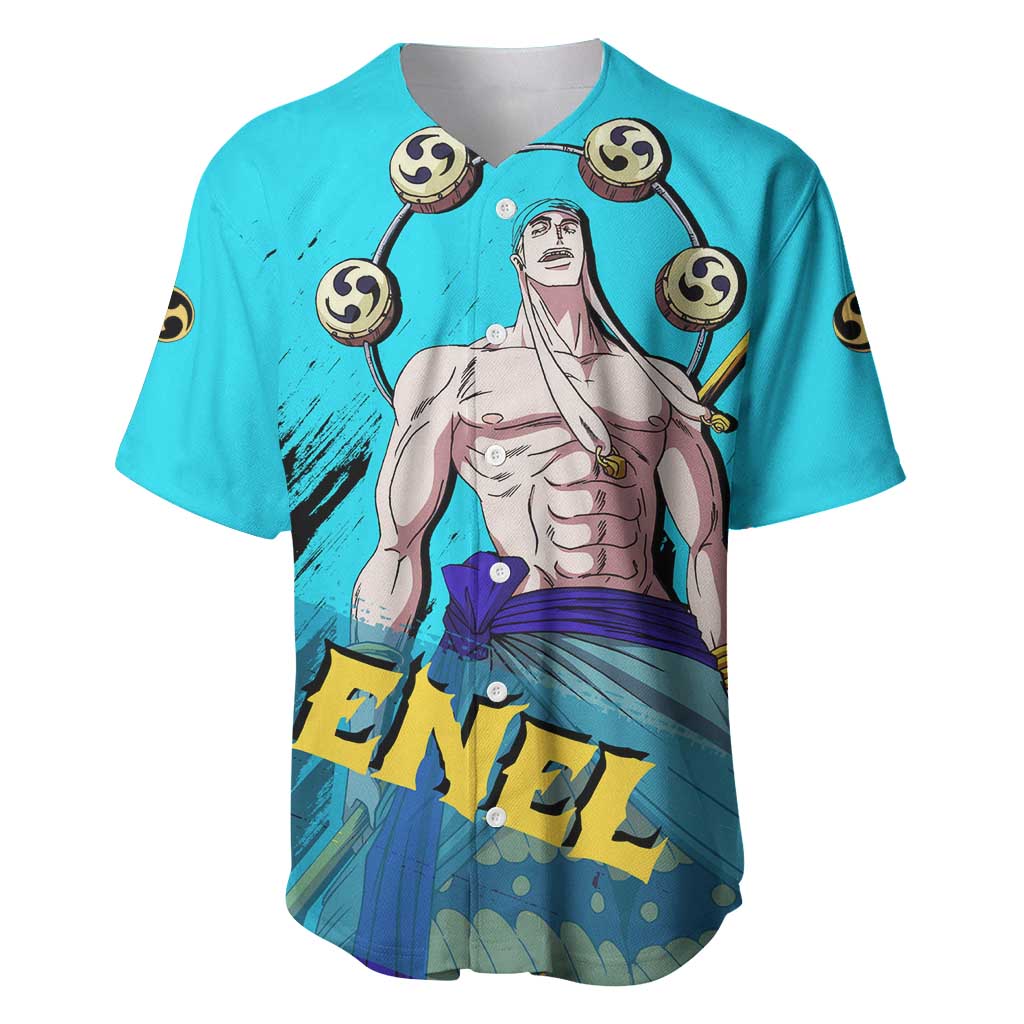 Enel - One Piece Baseball Jersey Anime Style