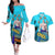 Enel - One Piece Couples Matching Off The Shoulder Long Sleeve Dress and Hawaiian Shirt Anime Style