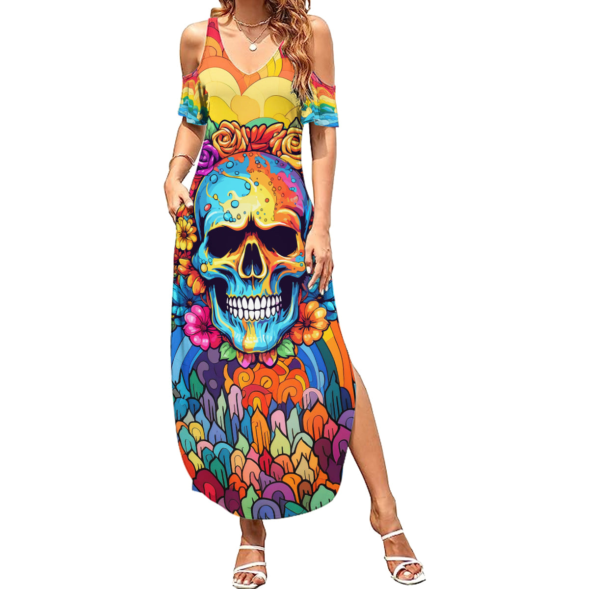 floral-skull-summer-maxi-dress-im-blunt-because-god-rolled-me-that-way