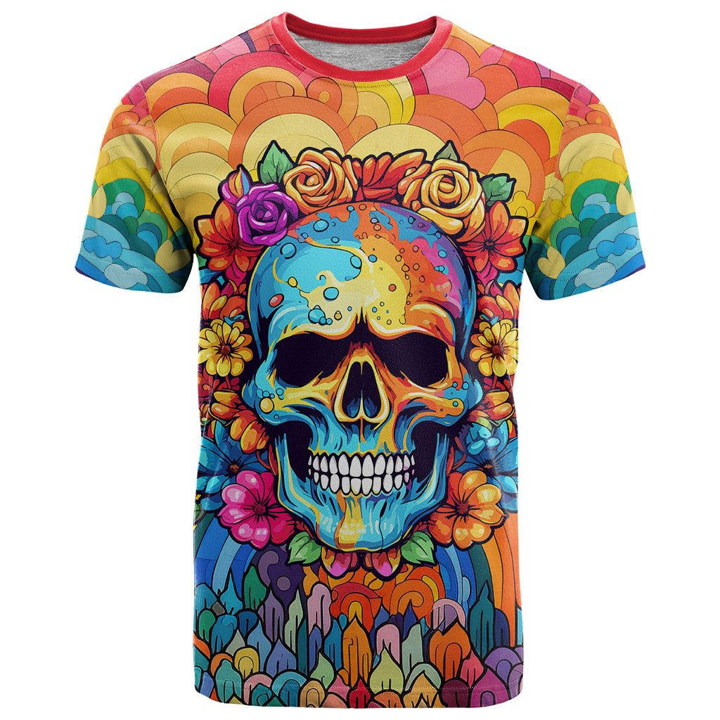 floral-skull-t-shirt-im-blunt-because-god-rolled-me-that-way