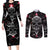 diamond-skull-couples-matching-long-sleeve-bodycon-dress-and-long-sleeve-button-shirts-shine-bright-like-diamond