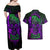 horor-skull-couples-matching-off-shoulder-maxi-dress-and-hawaiian-shirt-welcome-to-the-dark-side