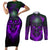 horor-skull-couples-matching-short-sleeve-bodycon-dress-and-long-sleeve-button-shirts-welcome-to-the-dark-side