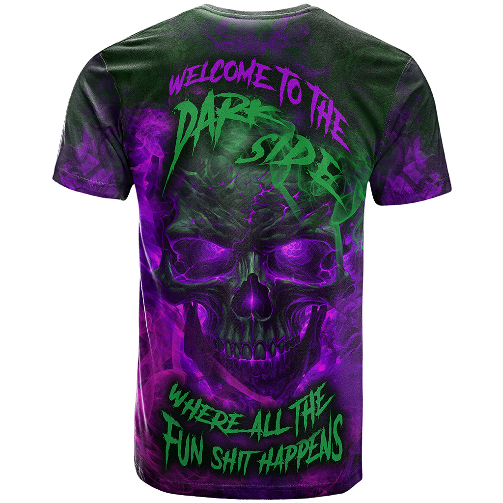 horor-skull-t-shirt-welcome-to-the-dark-side