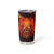 Fire Skull Tumbler Cup You inspire my Inner serial Killed