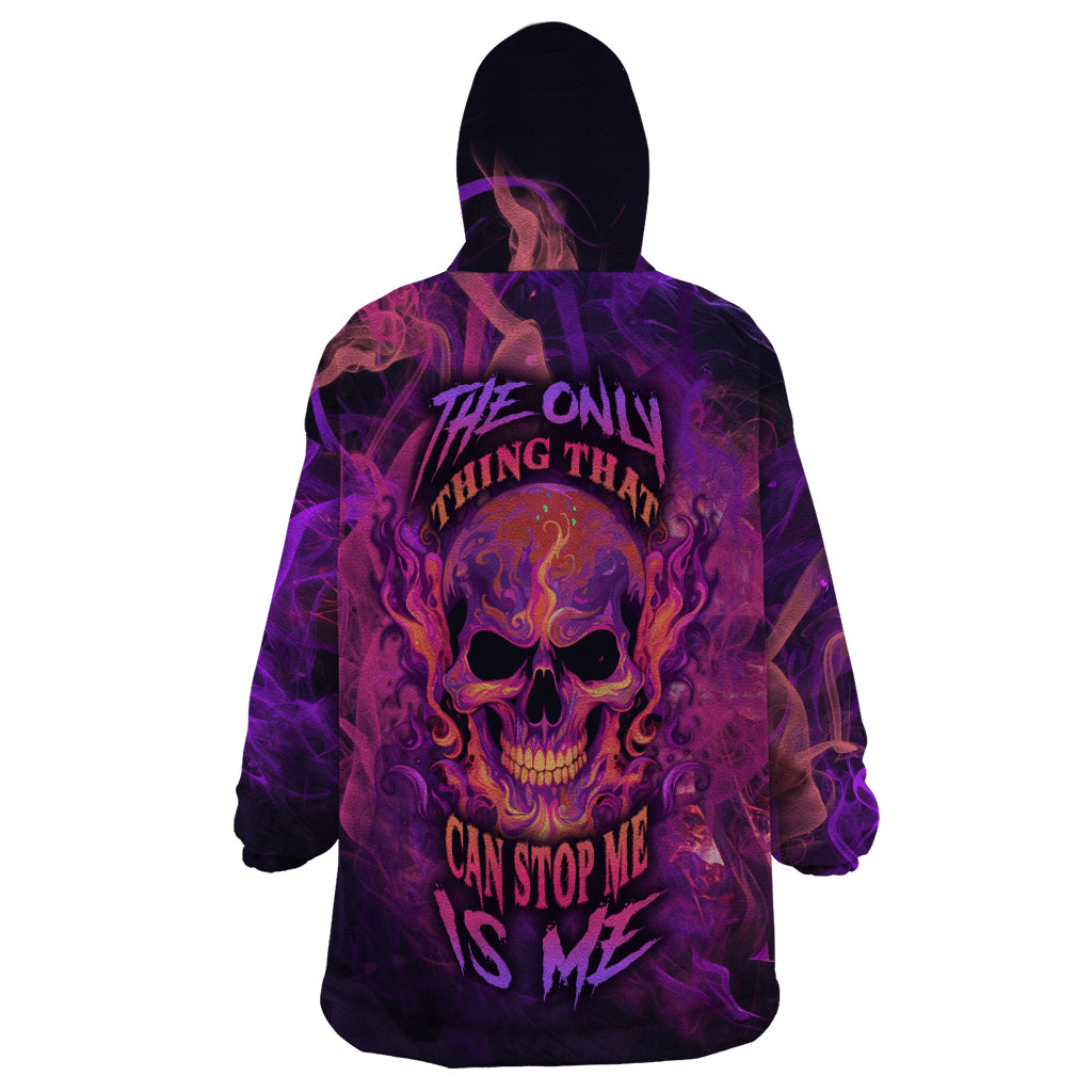 fire-skull-wearable-blanket-hoodie-the-only-thing-that-can-stop-me-is-me