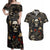 skull-roses-couples-matching-off-shoulder-maxi-dress-and-hawaiian-shirt-never-say-die