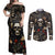 skull-roses-couples-matching-off-shoulder-maxi-dress-and-long-sleeve-button-shirts-never-say-die