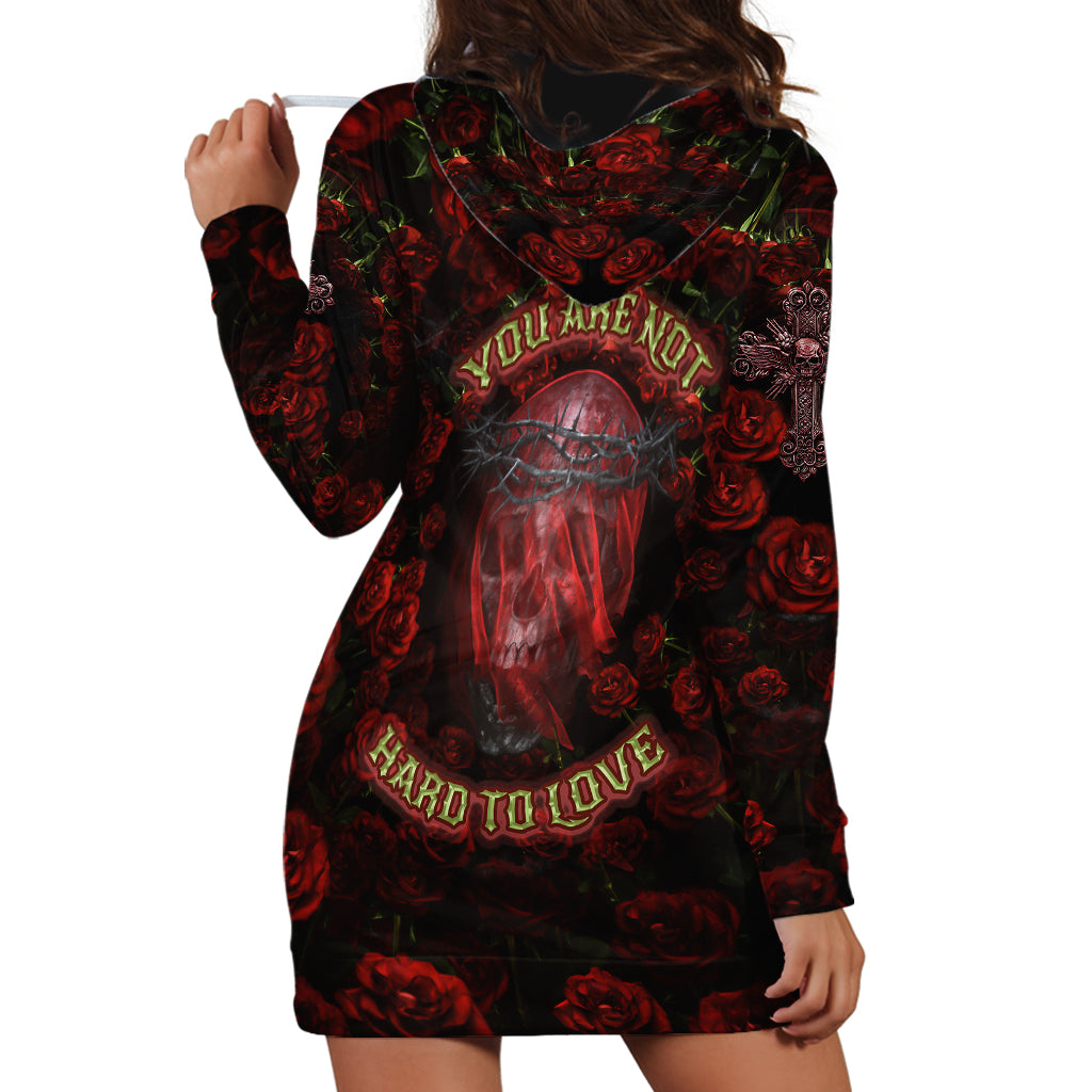 skull-roses-hoodie-dress-you-are-not-hard-to-love