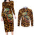 leopard-skull-couples-matching-long-sleeve-bodycon-dress-and-long-sleeve-button-shirts-dead-inside