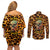 leopard-skull-couples-matching-off-shoulder-short-dress-and-long-sleeve-button-shirts-dead-inside