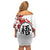 Goku - Dragon Ball Off Shoulder Short Dress Japan Cherry Blossom Style