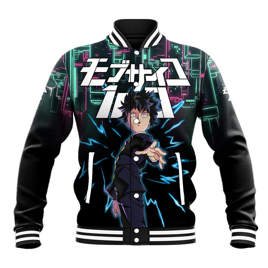 Ritsu Kageyama - Mob Psycho 100 Baseball Jacket Anime Style