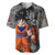 Goku - Dragon Ball Baseball Jersey Anime Mix Manga Style