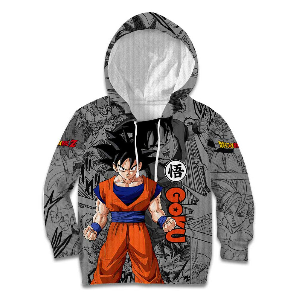 Goku - Dragon Ball Kid Hoodie Anime Mix Manga Style