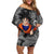 Goku - Dragon Ball Off Shoulder Short Dress Anime Mix Manga Style