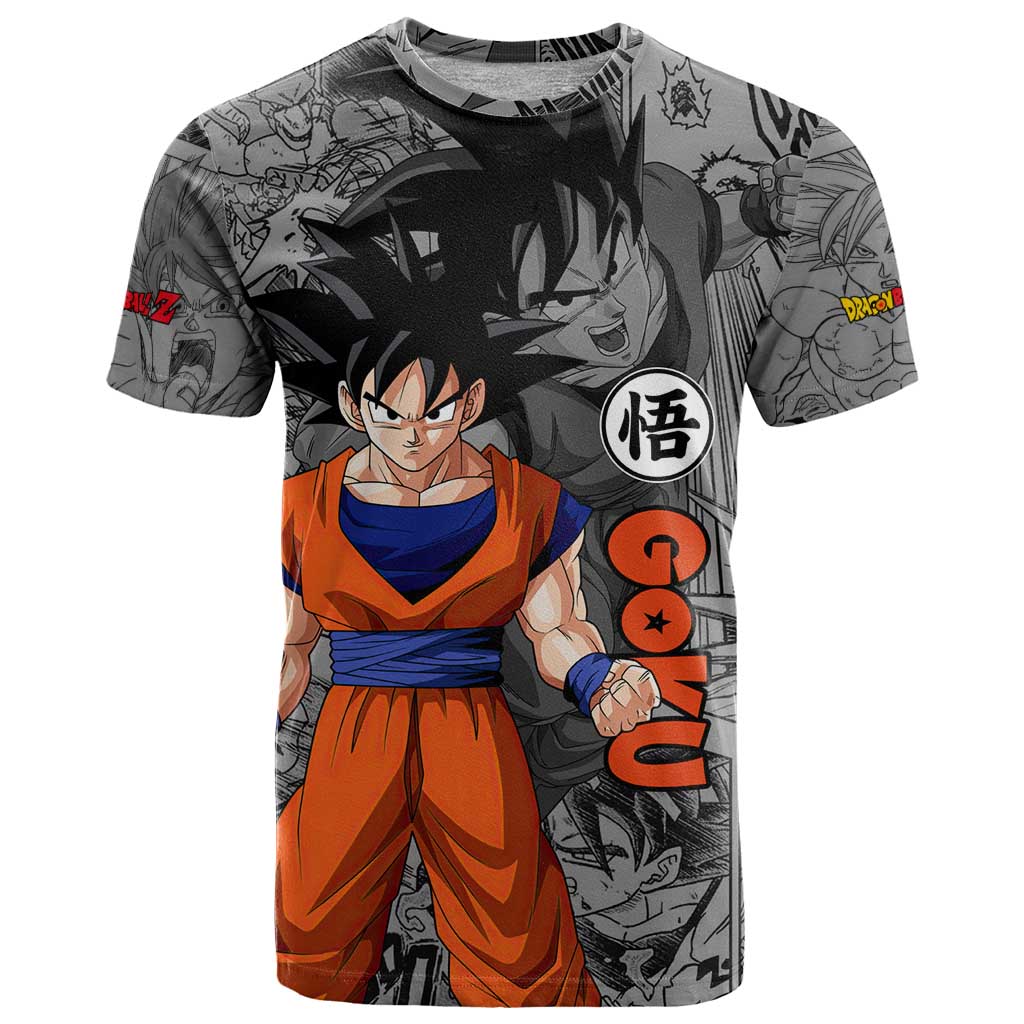 Goku - Dragon Ball T Shirt Anime Mix Manga Style