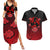 Hatake Kakashi - Naruto Couples Matching Summer Maxi Dress and Hawaiian Shirt Anime Style