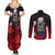 Hatake Kakashi - Naruto Couples Matching Summer Maxi Dress and Long Sleeve Button Shirt Anime Style