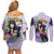 Kyoka Jiro - My Hero Academia Couples Matching Off Shoulder Short Dress and Long Sleeve Button Shirt Anime Style