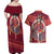 Megumin KonoSuba Couples Matching Off Shoulder Maxi Dress and Hawaiian Shirt Mix Anime Style