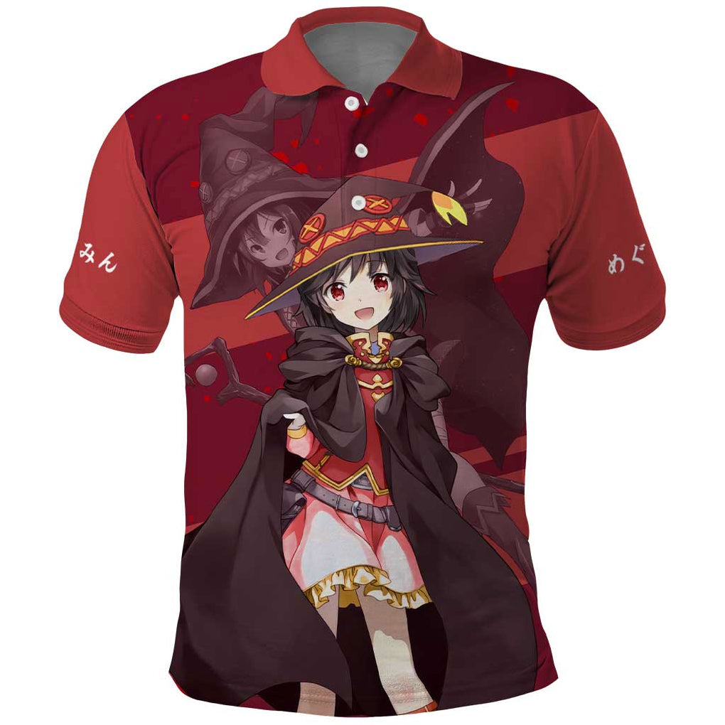 Megumin KonoSuba Polo Shirt Mix Anime Style