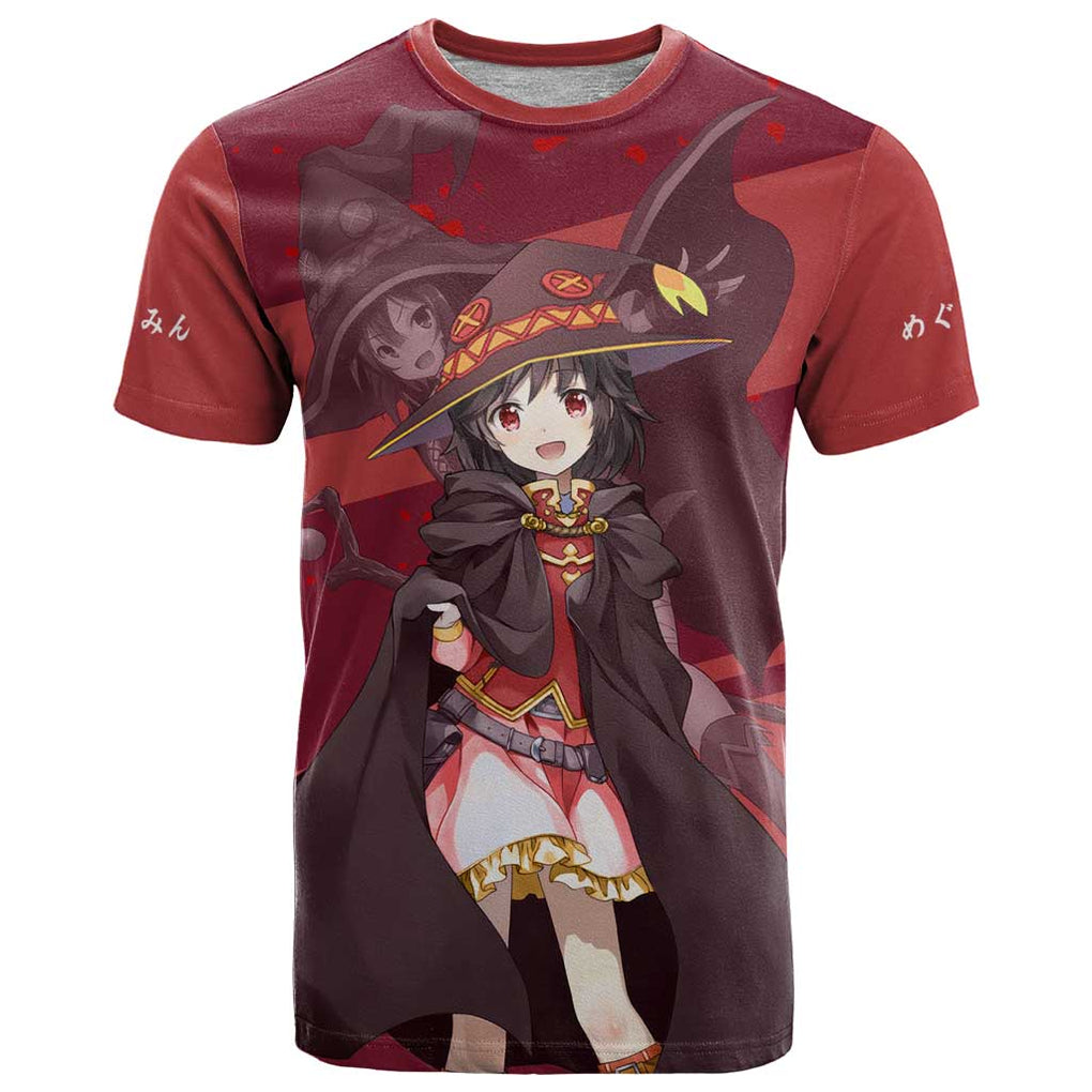 Megumin KonoSuba T Shirt Mix Anime Style