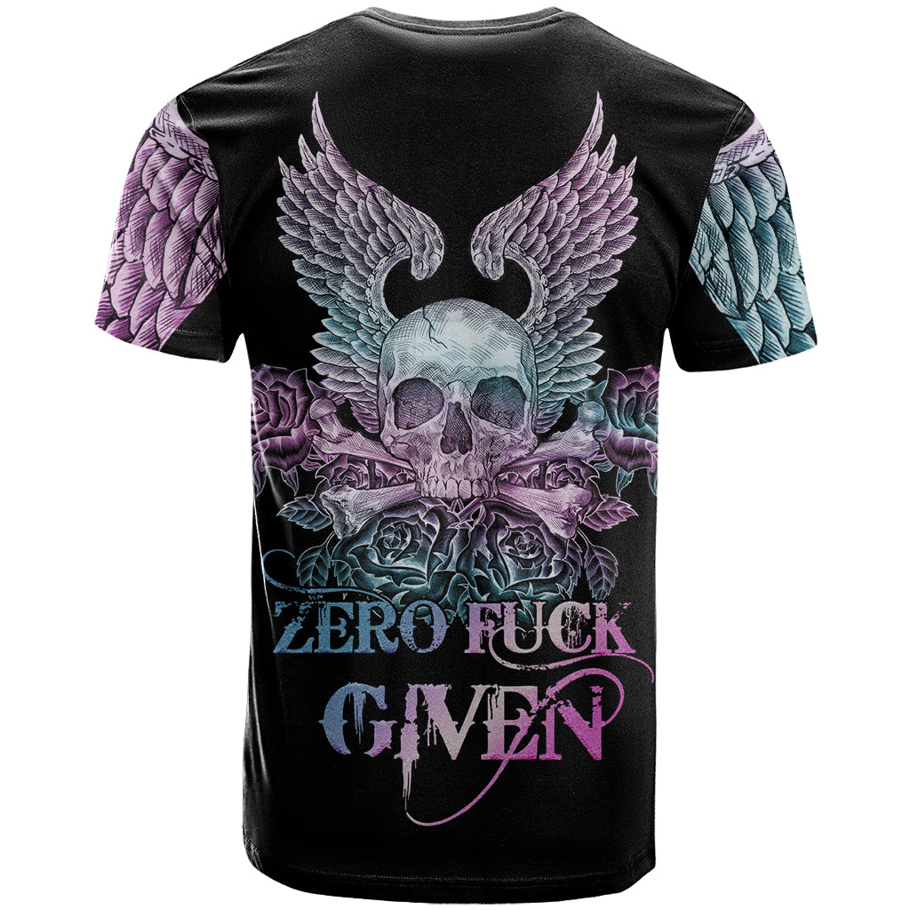 skull-wings-roses-zero-fuck-given-t-shirt