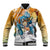 Trippy Nausicaa of the Valley of the Wind Studio Ghibli Baseball Jacket Trippy Style