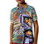 Trippy Rohan Kishibe Heaven’s Door Jojo’s Bizarre Kid Polo Shirt Trippy Style